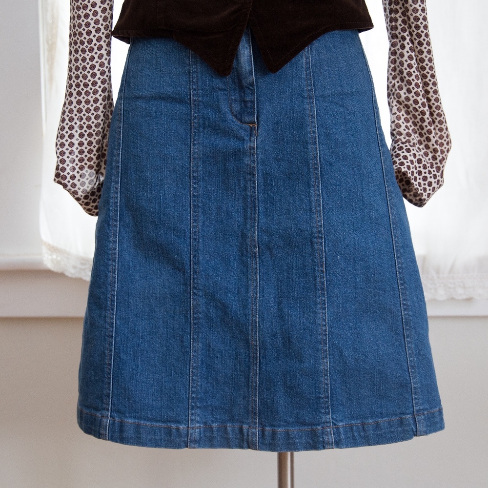 Jones Denim Skirt